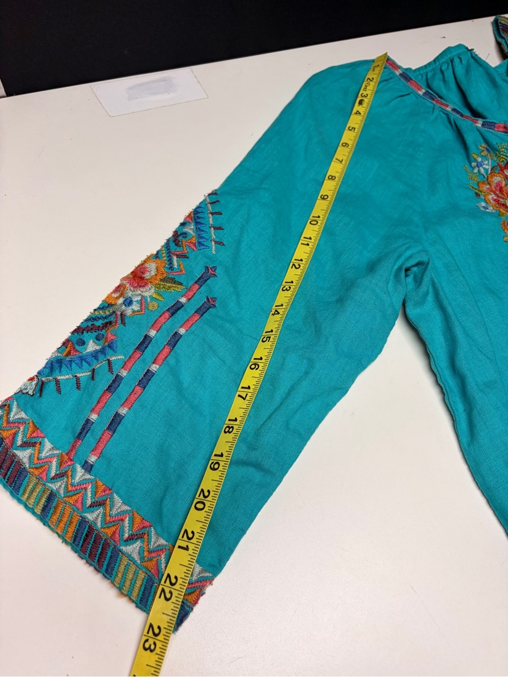 Johnny Was Sentrie Peasant Blouse - Picture 9 of 13